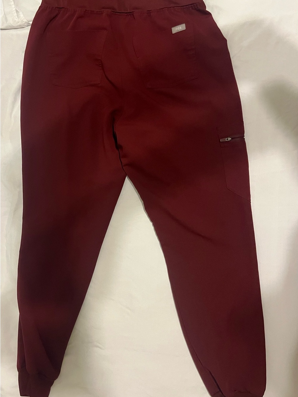 FIGS Maroon  Jogger scrub Pants